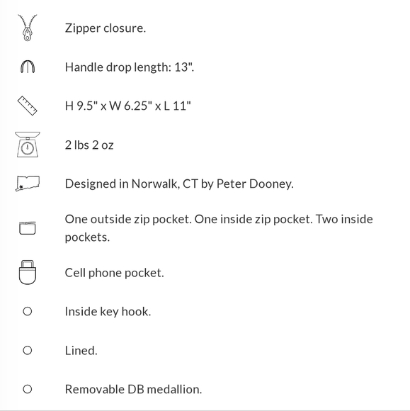 Dooney & Bourke large sac - Picture 6 of 6